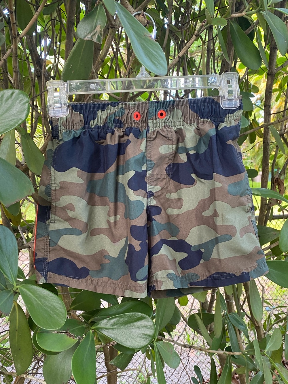 Sundek Boys Camouflage Swim Trunks